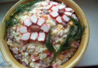 Krabju nūjiņu un pupiņu salāti – kad pēkšņi ēst sagribas!